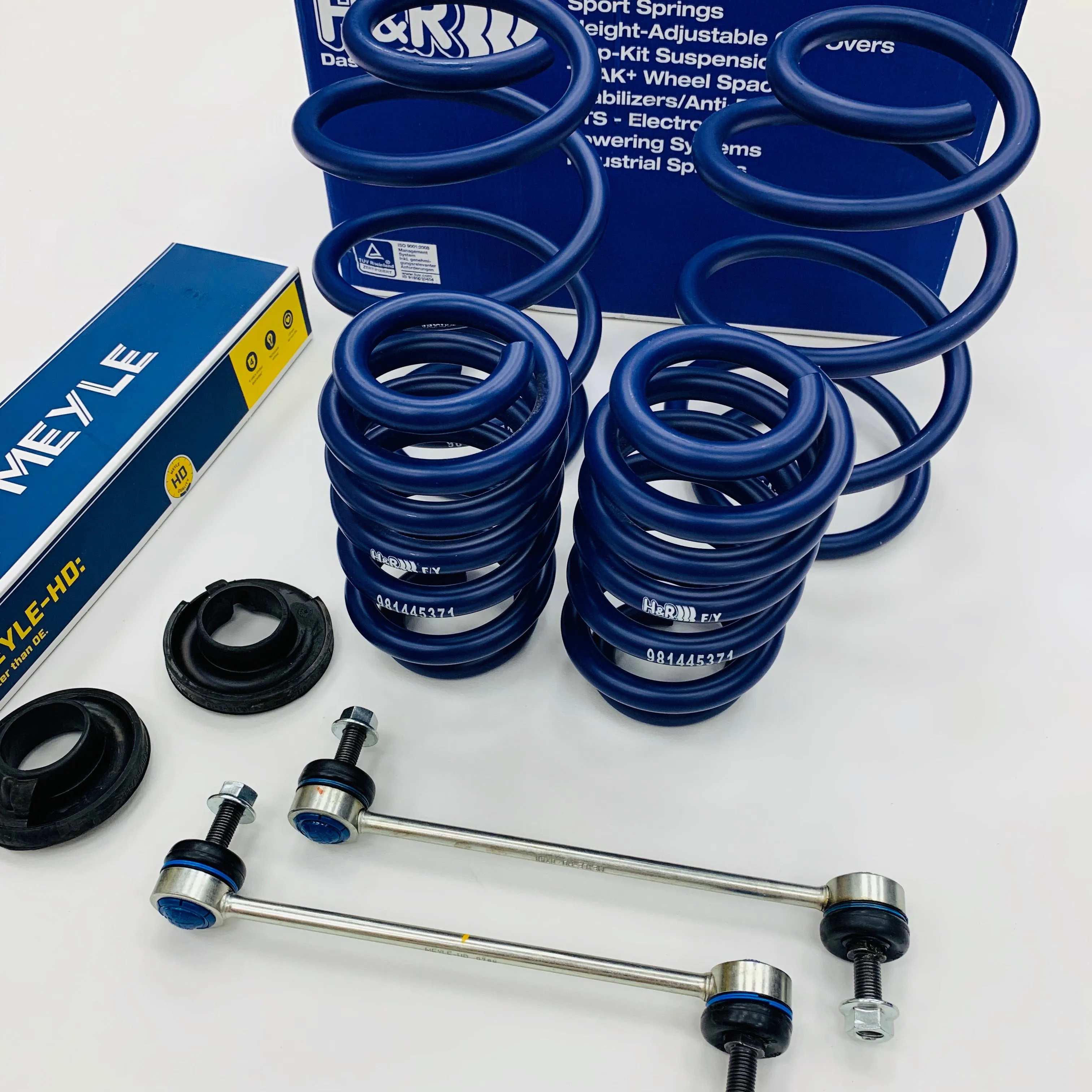 T5 T5.1 T6 H&R Springs 50mm Meyle HD Droplinks Suspension Cups 1501kg>-1561kg>