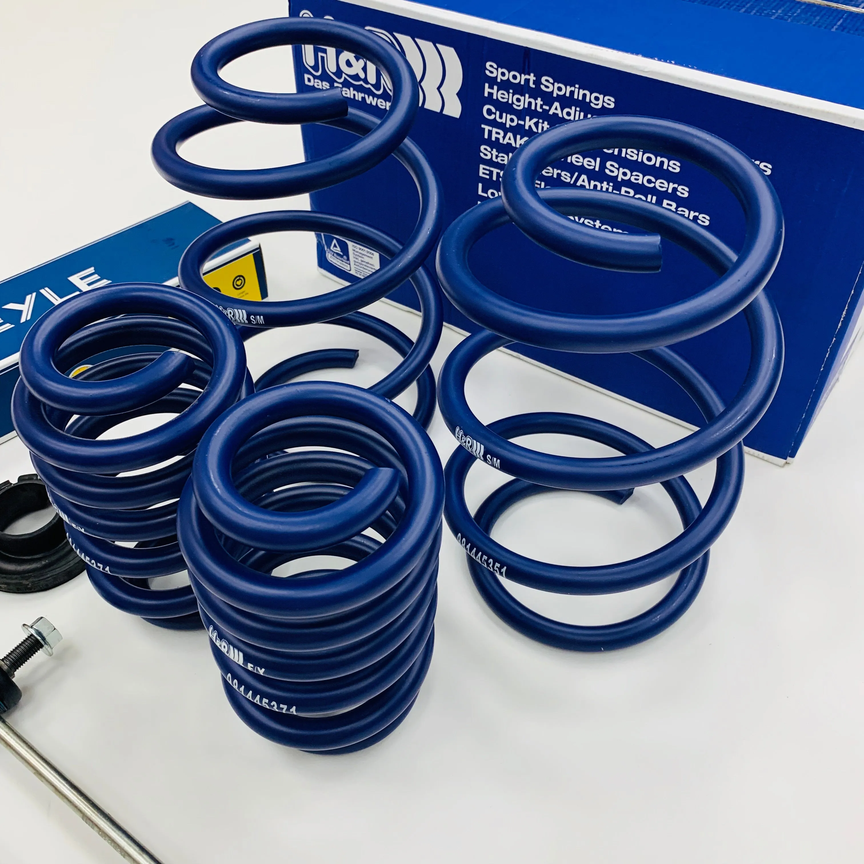 T5 T5.1 T6 H&R Springs 50mm Meyle HD Droplinks Suspension Cups 1501kg>-1561kg>