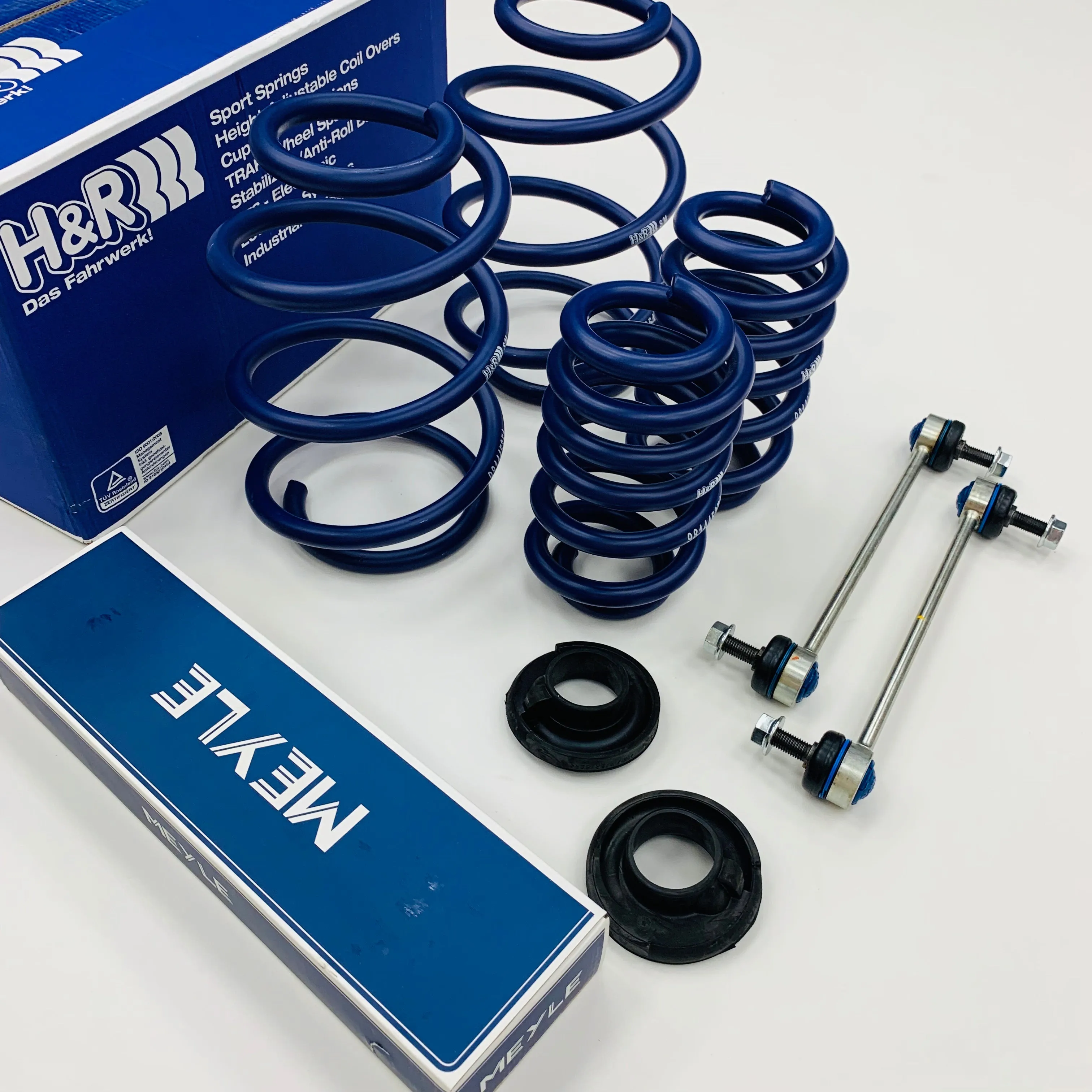 T5 T5.1 T6 H&R Springs 50mm Meyle HD Droplinks Suspension Cups 1501kg>-1561kg>