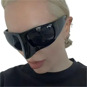 TEEK - Oversized Sleek Goggle Sunglasses