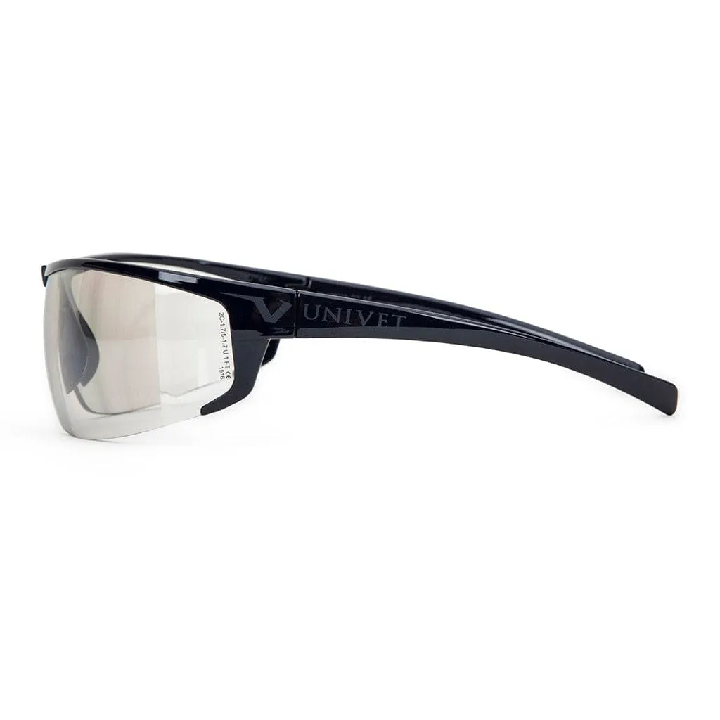 Univet 5X4 Italian Style Safety Glasses Anti Glare Flash Mirror Lens
