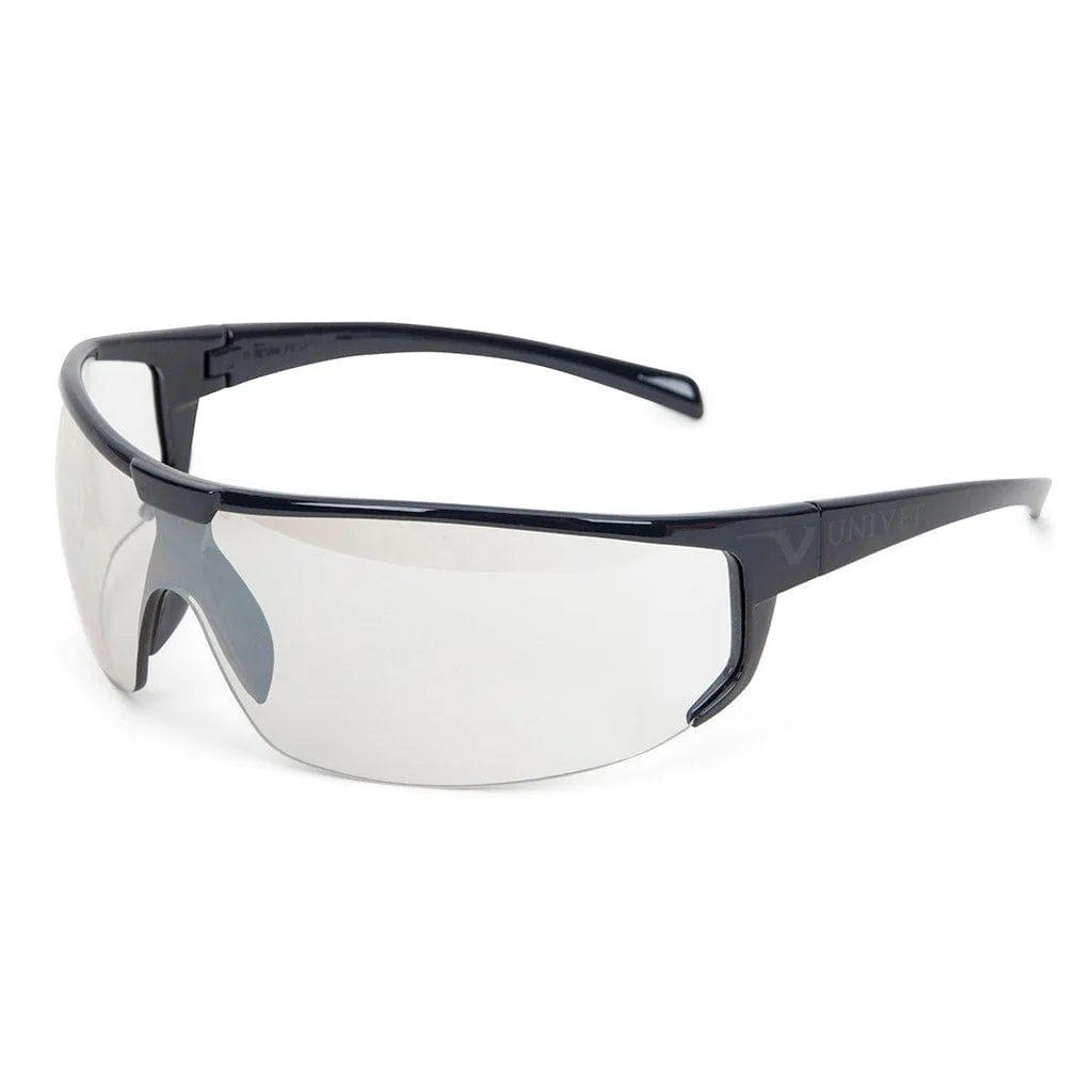 Univet 5X4 Italian Style Safety Glasses Anti Glare Flash Mirror Lens