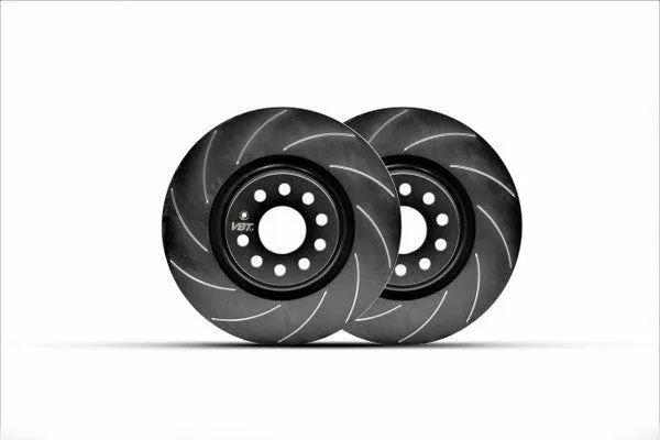 VBT Grooved 302x26mm Front Brake Discs (5468573538G) (Vauxhall Corsa F)