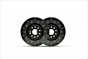 VBT Hooked 256x22mm Front Brake Discs (5587044218H) (VW UP)