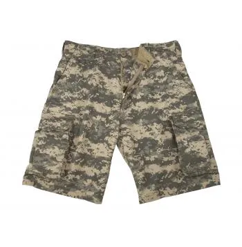 Vintage Style Camo Paratrooper Cargo Shorts