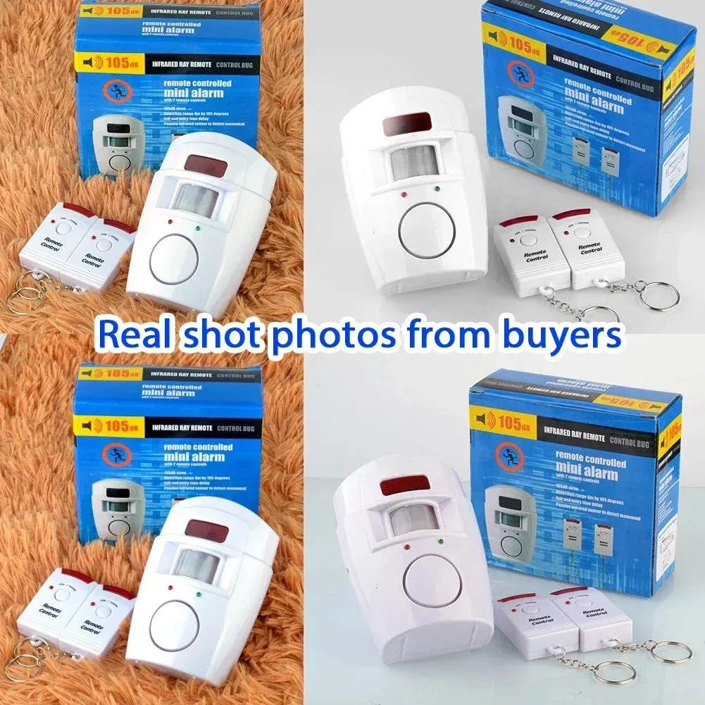 Wireless Home Security Alarm System - 105DB Siren